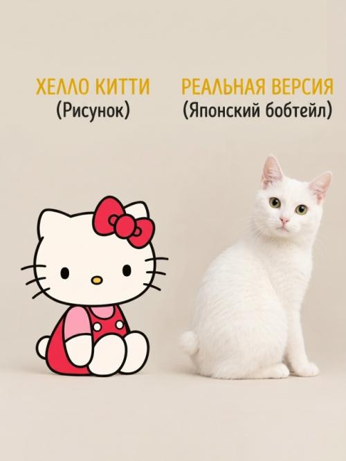 Знаменитые коты из мультфильмов выглядели бы совсем иначе в реальной жизни. 02