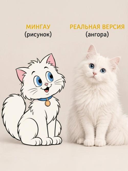 Знаменитые коты из мультфильмов выглядели бы совсем иначе в реальной жизни. 04