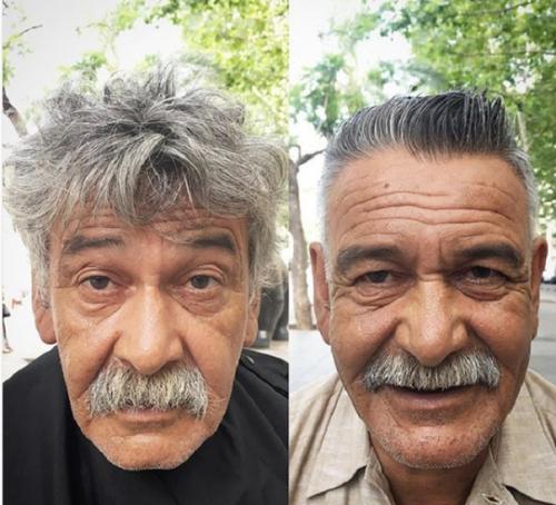 Барбер из Англии по имени Джошуа кумбс просто выполняет свою работу: стрижет и укладывает волосы, бреет бороды. 03