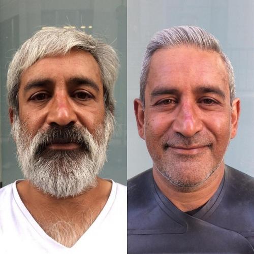 Барбер из Англии по имени Джошуа кумбс просто выполняет свою работу: стрижет и укладывает волосы, бреет бороды. 05