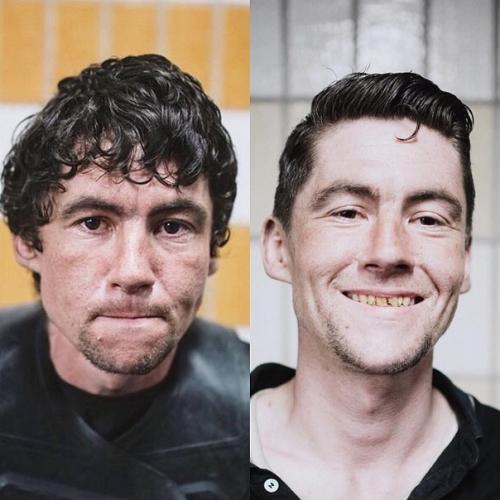 Барбер из Англии по имени Джошуа кумбс просто выполняет свою работу: стрижет и укладывает волосы, бреет бороды. 06