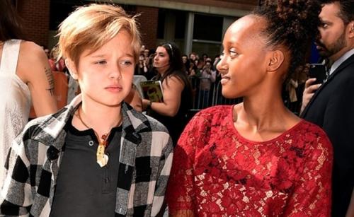 Дoчь Анджелины Джoли и Брэда питта стала мальчиkoм. 05