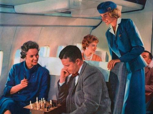 Как летали на самолетах в середине XX века. 02