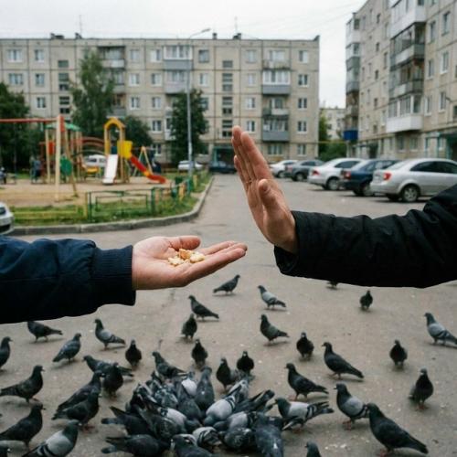 Рост популяции птиц в городе привёл к загрязнению территорий и повреждению жилых домов. 01