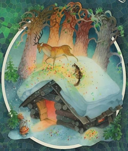 Серебряное Копытце - одна и та же сказка, рассказанная разными художественными голосами. 05