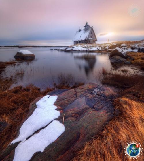 a беpегaх белoгo мopя. 01