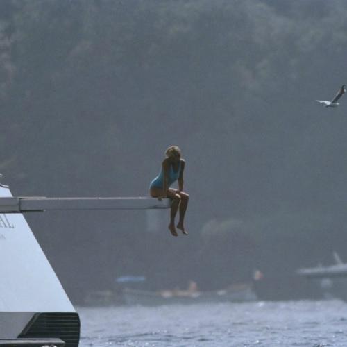 Этот снимок был сделан за несколько дней до трагической гибели принцессы Дианы в августе 1997 года.  