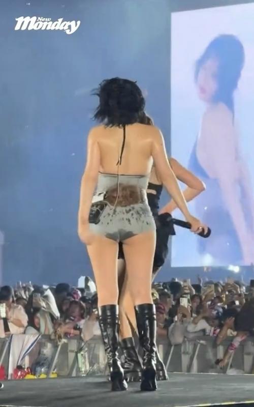 Кореянка выступала в Макао, но к концу шоу была слишком вымотана.  