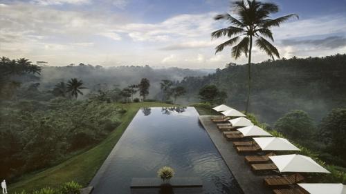 Бассейн в отеле Alila Ubud, Бали.