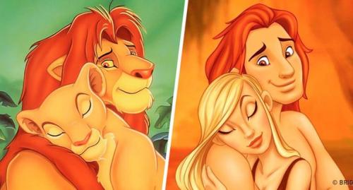 Как выглядели бы анимационные животные, если бы стали людьми? 05