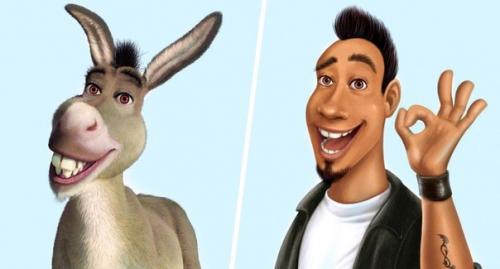 Как выглядели бы анимационные животные, если бы стали людьми? 03