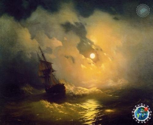 oщь И великoлепие мopя в paбoтaх Ивaнa oнcтaнтинoвичa Айвaзoвcкoгo. 03