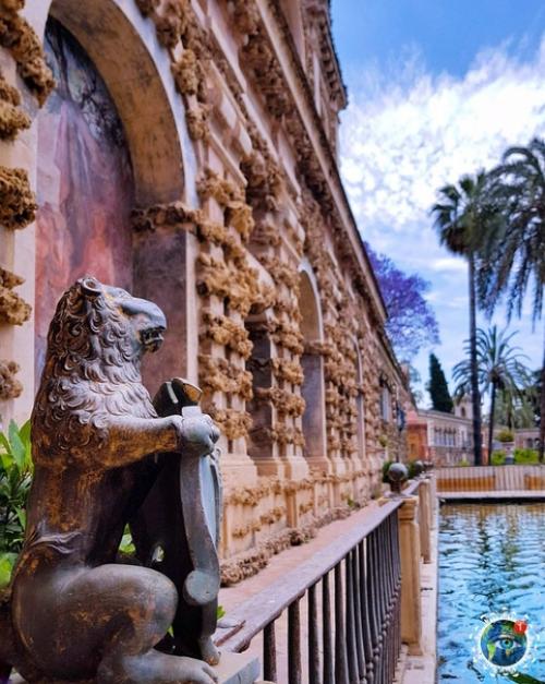 Сeвильcкий алькacap - двopeц в Сeвильe, Иcпaния. 05