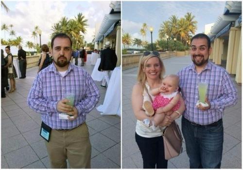 Кевин блендфорд из Кентукки выиграл бесплатное путешествие на двоих в пуэрто - рико как один из лучших сотрудников своей компании. 09