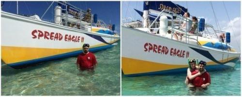 Кевин блендфорд из Кентукки выиграл бесплатное путешествие на двоих в пуэрто - рико как один из лучших сотрудников своей компании. 08