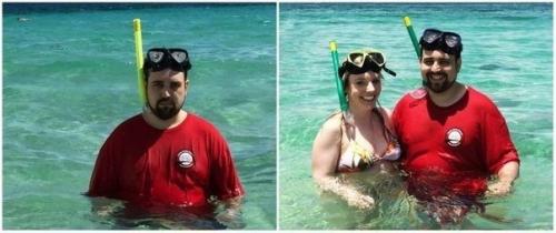 Кевин блендфорд из Кентукки выиграл бесплатное путешествие на двоих в пуэрто - рико как один из лучших сотрудников своей компании.