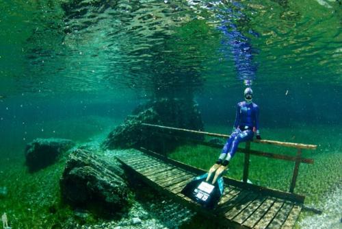 С аквалангом по парку. 03