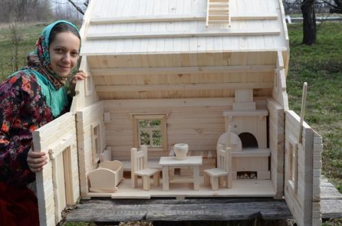 Кукольные домики Александра шацких (мастерская фантазия. 01