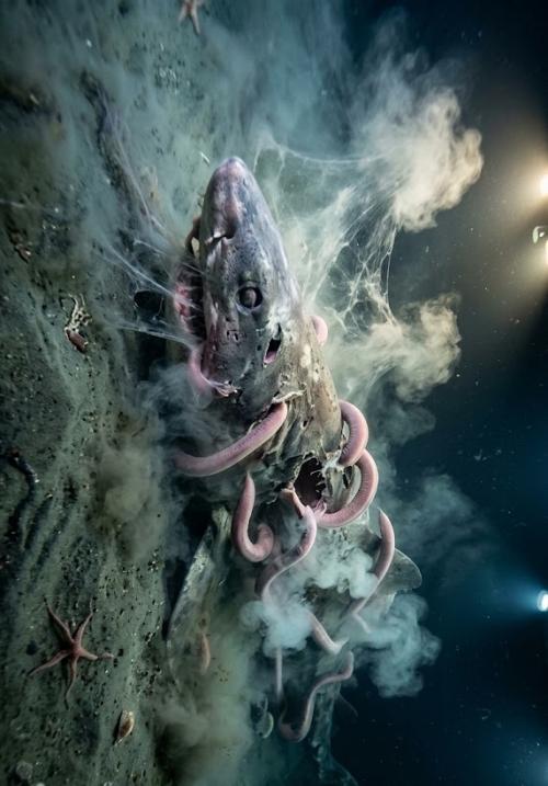 Этот безглазый морской кошмар появился задолго до динозавров и пережил пять массовых вымираний почти без изменений. 01