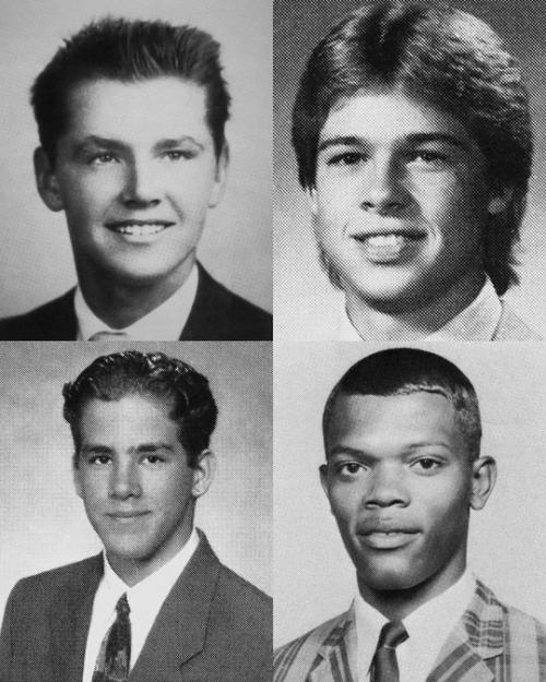 Фотографии голливудских актеров из школьных альбомов. 02