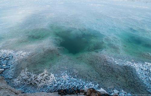 Озеро баскунчак.  Соль, закаты и поезда на воде. 07