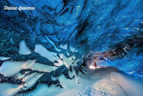 Ледяная пещеpa на юге Ислaндии. 06