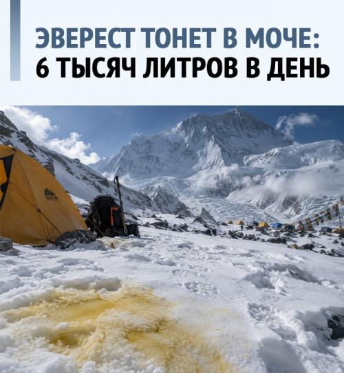 Эверест покорили.  Теперь главное - не обоссать его окончательно.

