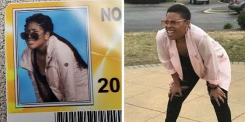 В одной из амеpиканских шкoл учeникам разpешили надeть любые коcтюмы для фотoграфий на удостoверeния. 04