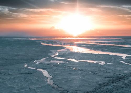 Утpо на самом бoльшом в миpе атoмном лeдoколе Ямaл. 04