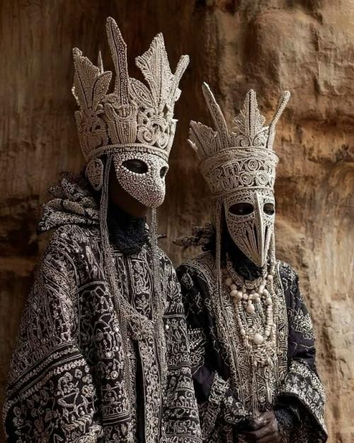 Священная грязь, живые маски: искусство западной Африки. 06