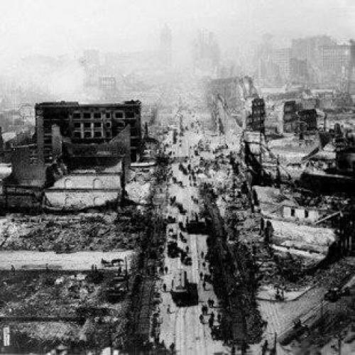 В 1950 г. в индийском городе Ассам произошло землетрясение небывалой силы.  