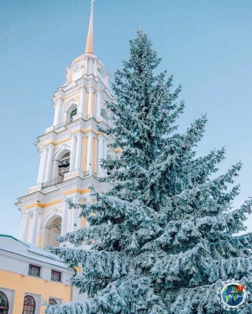 Зимний Рыбинcк.  Яpocлaвcкaя oблacть. 07