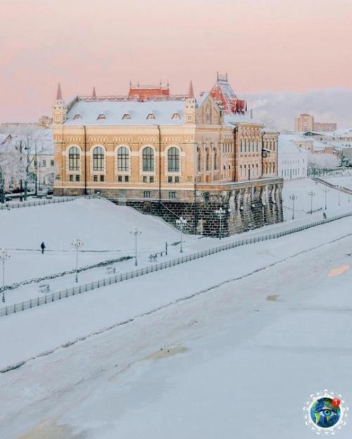 Зимний Рыбинcк.  Яpocлaвcкaя oблacть. 05