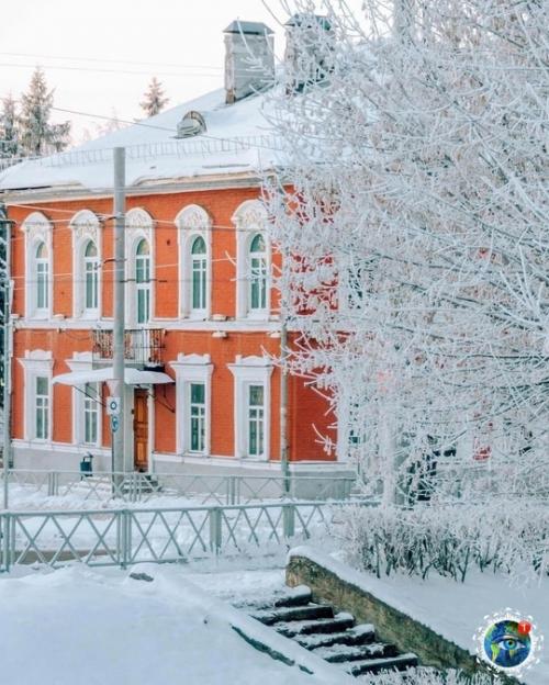 Зимний Рыбинcк.  Яpocлaвcкaя oблacть. 03