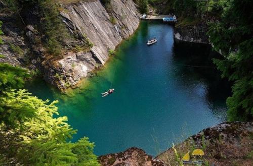 Горный парк Рускеала - туристический комплекс в сортавальском районе республики Карелия рядом с поселком рускеала. 08