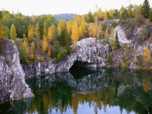 Горный парк Рускеала - туристический комплекс в сортавальском районе республики Карелия рядом с поселком рускеала. 02