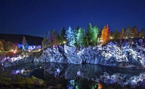 Горный парк Рускеала - туристический комплекс в сортавальском районе республики Карелия рядом с поселком рускеала. 01