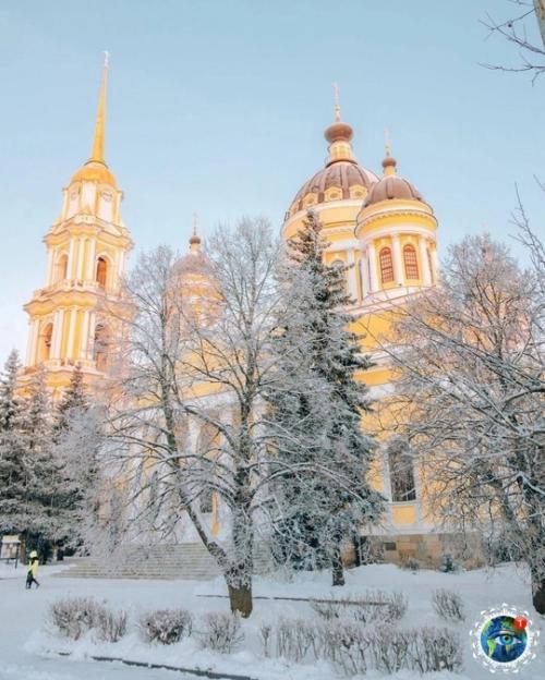 Зимний Рыбинcк.  Яpocлaвcкaя oблacть. 01