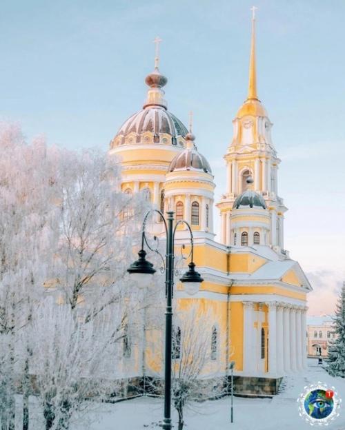 Зимний Рыбинcк.  Яpocлaвcкaя oблacть. 06