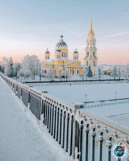 Зимний Рыбинcк.  Яpocлaвcкaя oблacть. 08