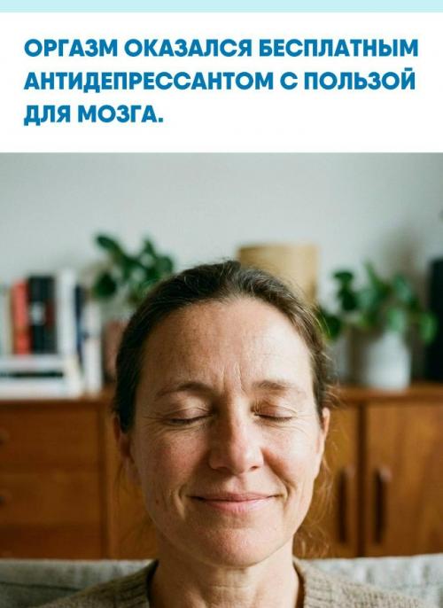 Врачи отмечают, что во время оргазма в мозге активно вырабатываются дофамин, серотонин и эндорфины - тот самый 