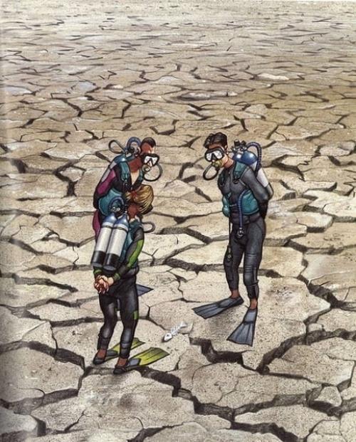 10 абсурдных, но адски точных карикатур о том, каким стало общество XXI века. 06