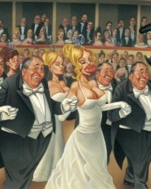 10 абсурдных, но адски точных карикатур о том, каким стало общество XXI века. 01