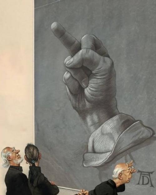 10 абсурдных, но адски точных карикатур о том, каким стало общество XXI века. 02