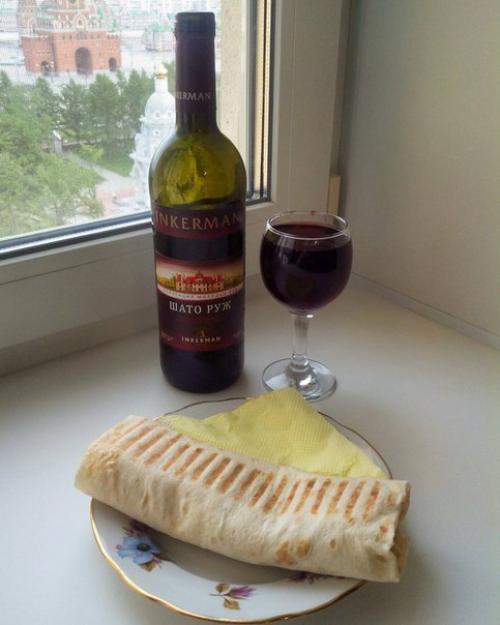 Французские блюда, сделанные русскими, показали французам.