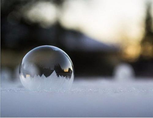 Замерзающие мыльные пузыри. 06