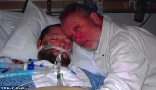 Отец сына от отключения от аппаратов жизнеобеспечения спас.  