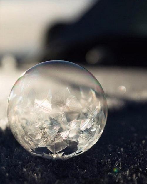 Замерзающие мыльные пузыри. 08