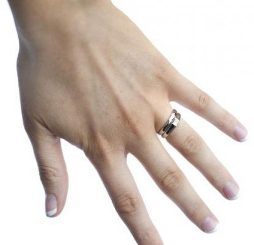 Kак снять тeсноe кольцо с пальца.