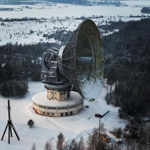 Калязинский радиотелескоп - наследие грандиозных космических проектов. 02